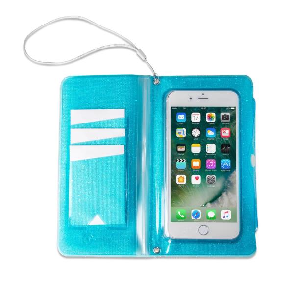 Celly SPLASHWALLET UP TO 6.2 LIGHT BLUE